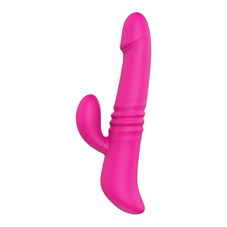Thrusting & Rotating Rabbit Vibrator with Heating